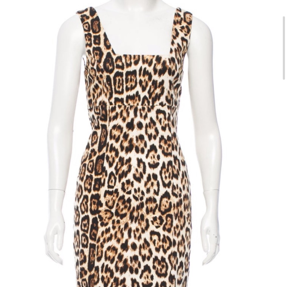 Never Worn! Alice + Olivia Leopard Dress